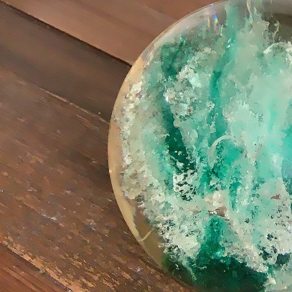 Daisyglas Vintage Dusty Moonstones Paperweight - Picture 5 of 6